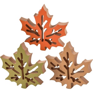 image:imagePrimitives by Kathy Maple Leaf Chunky Sitter Set