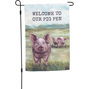 image:imagePrimitives by Kathy Pig Pen Garden Flag