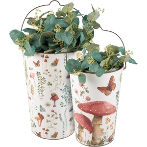 image:imagePrimitives by Kathy Wall Bucket Set  Mushrooms