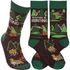 image:imagePrimitives by Kathy Socks  Rather Be Hunting One Size Unisex LOL Collection