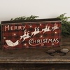 image:imagePrimitives by Kathy Rustic LED Lighted Box Sign Merry Christmas