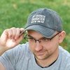 image:imagePrimitives by Kathy Baseball Cap My Favorite Daughter Gave Me This Hat Stonewashed Black with Adjustable Metal Buckle