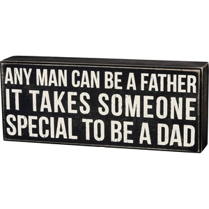 image:imagePrimitives by Kathy Classic Box Sign Any Man Can