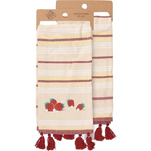 image:imagePrimitives by Kathy Strawberries Kitchen Towel