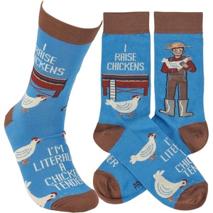 image:imagePrimitives by Kathy Chicken Tender Socks One Size Unisex LOL Collection