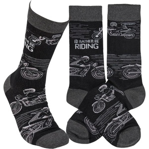 image:imagePrimitives by Kathy Rather Be Riding Socks One Size Unisex LOL Collection