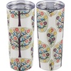 image:imagePrimitives by Kathy Cream Floral Trees Coffee Tumbler