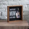 image:imagePrimitives by Kathy Inset Box Photo Frame 10 Square Best Mom in The World
