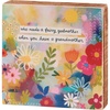 image:imagePrimitives by Kathy Fairy Godmother Home Dcor Block Sign
