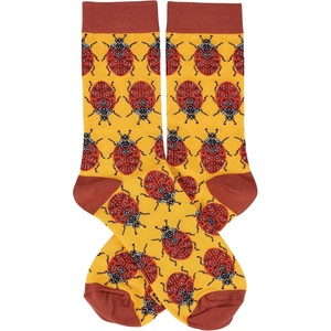 image:imagePrimitives by Kathy Ladybug Novelty Socks One Size Unisex LOL Collection