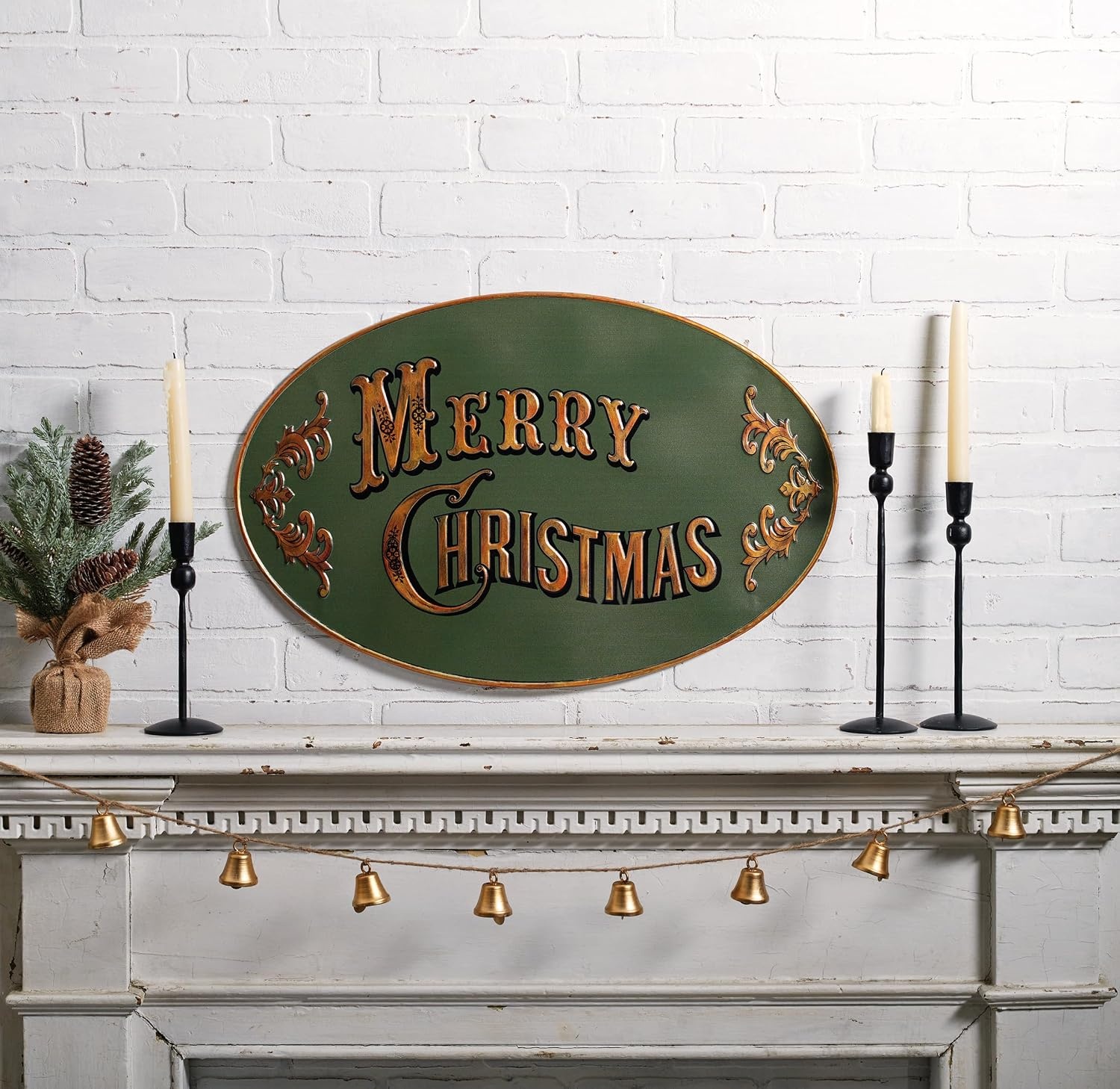 image:imagePrimitives by Kathy Vintage Merry Christmas Wall Decor