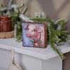 image:imagePrimitives by Kathy Festive Pig Block Sign