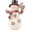 image:imagePrimitives by Kathy Lighted Snowman Joy Figurine