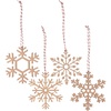 image:imagePrimitives by Kathy Laser Cut Snow Ornament Set
