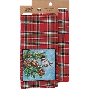 image:imagePrimitives by Kathy Chickadee Kitchen Towel