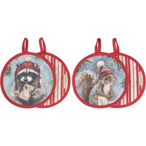 image:imagePrimitives by Kathy Winter Animal Hot Pad Set
