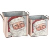 image:imagePrimitives by Kathy Merry Santa Bin Set of 2