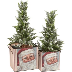 image:imagePrimitives by Kathy Merry Santa Bin Set of 2