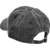image:imagePrimitives by Kathy Baseball Cap  Here for The Snacks Black Unisex Stonewashed Black with Adjustable Metal Buckle