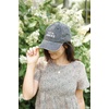 image:imagePrimitives by Kathy Baseball Cap  Here for The Snacks Black Unisex Stonewashed Black with Adjustable Metal Buckle