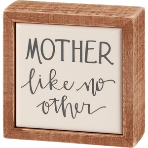 image:imagePrimitives by Kathy Mother Like No Other Home Dcor Box Sign Mini