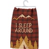 image:imagePrimitives by Kathy I Sleep Around Decorative Kitchen Towel