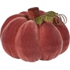 image:imagePrimitives by Kathy Flocked Brown Pumpkin
