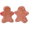 image:imagePrimitives by Kathy Ghost Pair Halloween Ceramic Salt Pepper Shaker SetGingerbread