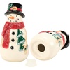 image:imagePrimitives by Kathy Ghost Pair Halloween Ceramic Salt Pepper Shaker SetHappy Snowmen