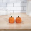 image:imagePrimitives by Kathy Ghost Pair Halloween Ceramic Salt Pepper Shaker SetPumpkins