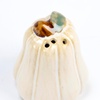 image:imagePrimitives by Kathy Ghost Pair Halloween Ceramic Salt Pepper Shaker SetWhite Pumpkins