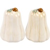 image:imagePrimitives by Kathy Ghost Pair Halloween Ceramic Salt Pepper Shaker SetWhite Pumpkins