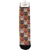 image:imagePrimitives by Kathy Novelty Socks  Halloween Faces One Size Unisex LOL Collection