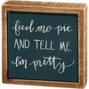image:imagePrimitives by Kathy Home Decor Sign from our Fall amp Harvest Collection displaying a fun seasonal sentiment in a hand illustrated style on autumn blue background