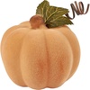 image:imagePrimitives by Kathy Pumpkin Sm  Orange Flocked