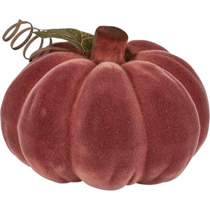 image:imagePrimitives by Kathy Flocked Brown Pumpkin
