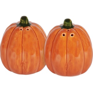image:imagePrimitives by Kathy Ghost Pair Halloween Ceramic Salt Pepper Shaker SetPumpkins