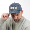 image:imagePrimitives by Kathy Its Just A Phase Baseball Cap Unisex Adjustable Metal Buckle Bronze