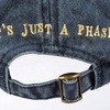 image:imagePrimitives by Kathy Its Just A Phase Baseball Cap Unisex Adjustable Metal Buckle Bronze