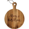 image:imagePrimitives By Kathy Mimis Kitchen Food Made With Love Round Wooden Cutting Board 10 Inch