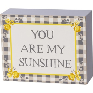 image:imagePrimitives by Kathy You are My Sunshine Home Dcor Sign